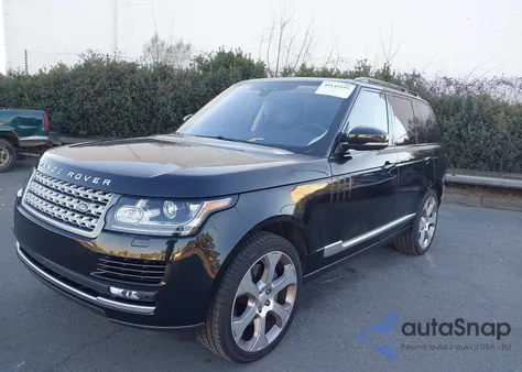 2017 Land Rover Range Rover 5.0L V8 Supercharged z USA, uszkodzony, nr VIN SALGS2FE1HA368029